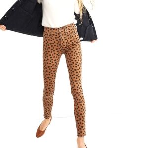 Madewell high rise skinny jeans